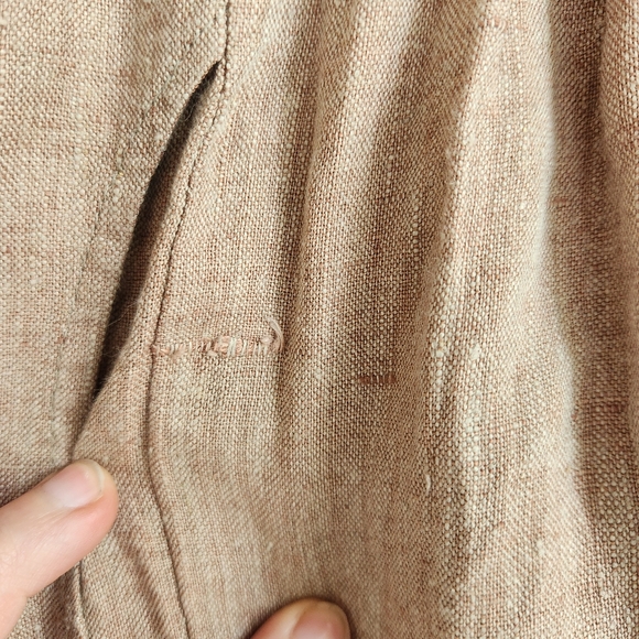 Vintage Flax Angelheart Skirt NOS With Tag  Brown Midi Modest Size L - Picture 5 of 9